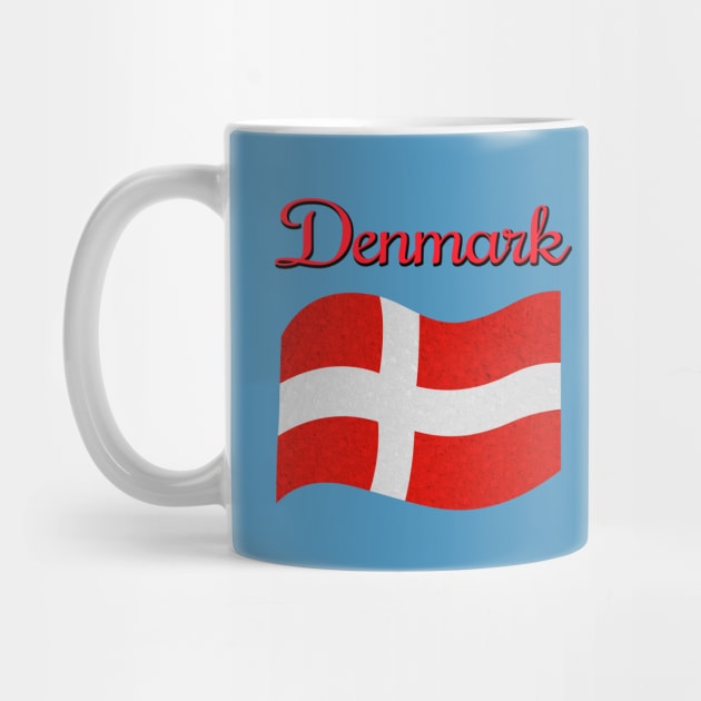 Flag of Denmark, danmarks flag by Purrfect